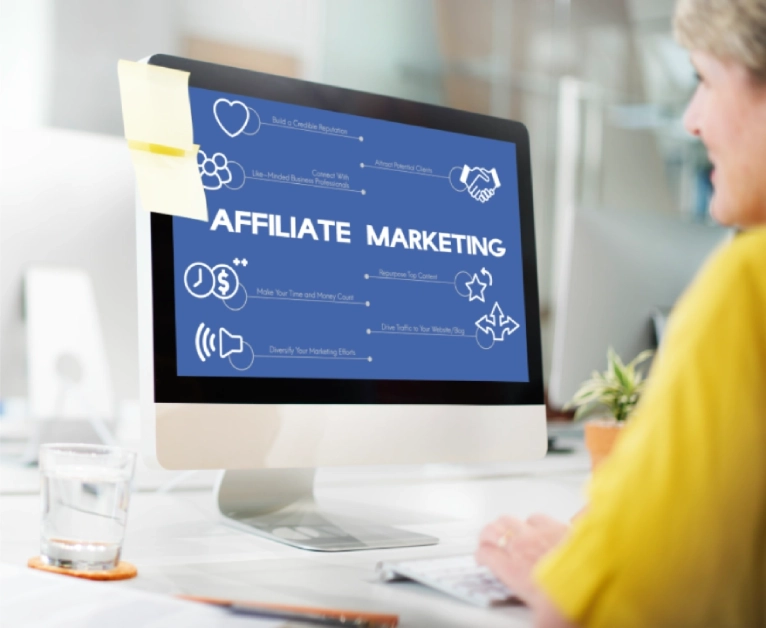 Affiliate Marketing for Beginners - Step-by-step guide showing how to earn commissions by recommending products online in 2026