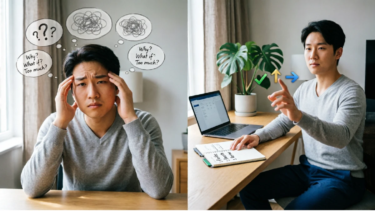 How to Stop Overthinking and Take Action