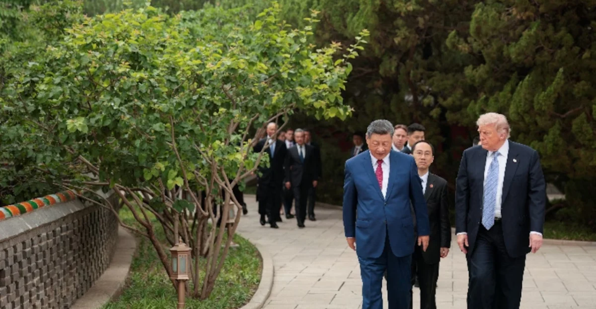 Xi Takes Trump on Tour of Beijing's Communist Zhongnanhai