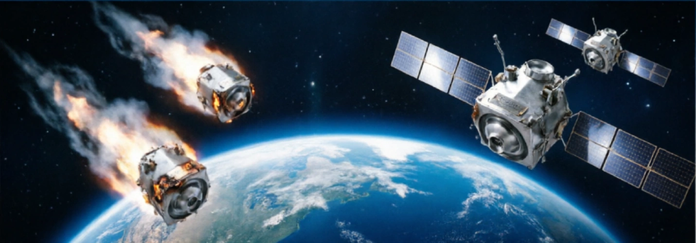 SpaceX Starlink satellites falling back to Earth: orbit risks for each satellite