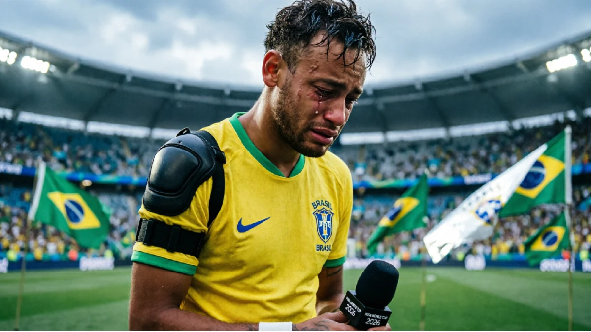 Tearful Neymar retires from Brazil after World Cup exit to Norway 2026
